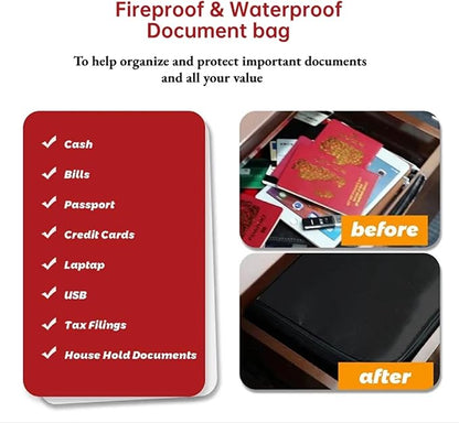 Fireproof Document Organizer, Large Size - Image 7