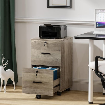 VINGLI 2 Drawer File Cabinet - Image 7
