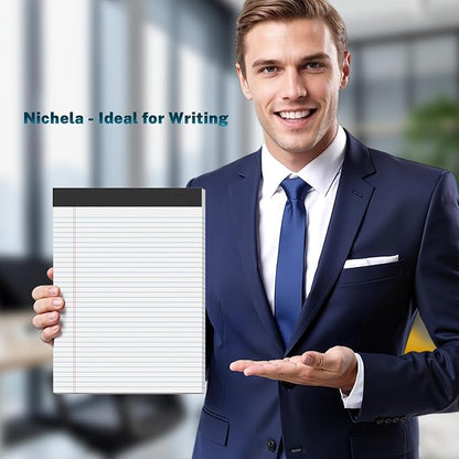 12 Pcs Legal Pads 8.5" x 11" College Ruled Note Pads 8.5 x 11.75 Inch - Image 5