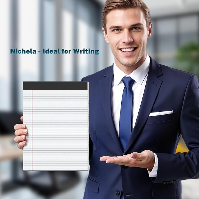 24 Pcs Legal Pads 8.5" x 11" College Ruled Note Pads 8.5 x 11.75 Inch - Image 5