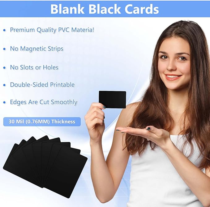 25 Pack - Premium Blank PVC Cards - Image 4