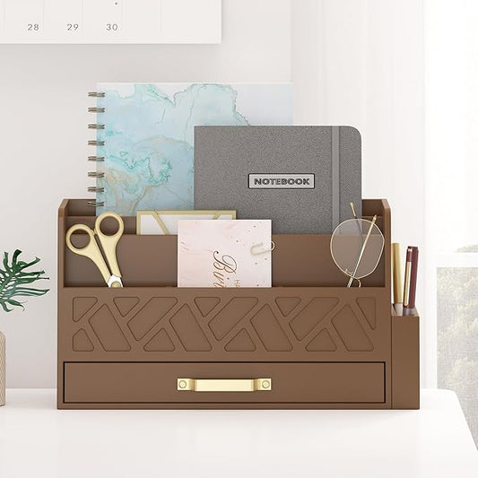 Wisuce Home Bamboo Desktop Organizer by WisuceHome