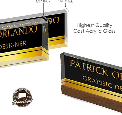 Artblox Personalized Office Desk Name Plate - Image 9