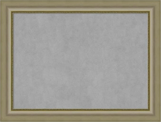 Amanti Art Silver Framed Magnetic Board 25x33 Medium Vision Board by AmantiArt