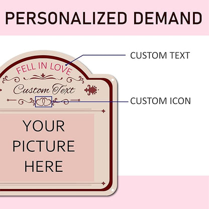Custom Signs with Picture Text, Personalized Photo Signs Customized signs - Image 2