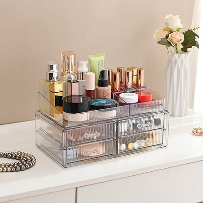ZHIAI stackable storage drawer, transparent cosmetics storage box, cosmetics - Image 5