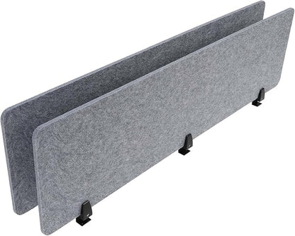 ReFocus Raw Clamp-On Acoustic Desk Divider Mounted Privacy Panel Set – Reduce by HAOREBAIYU