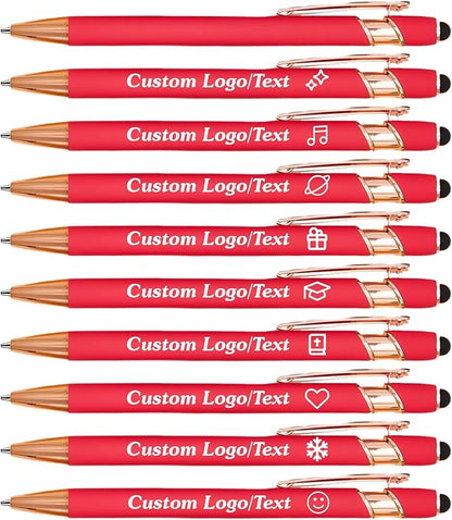 CRME Personalized Pens with Stylus Custom Pens in Bulk Customized Engraved with by Unknown