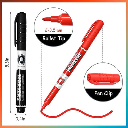 SUQJOY Dry Erase Markers, Bullet Tip Whiteboard Markers, Low Odor Thick Dry - Image 3