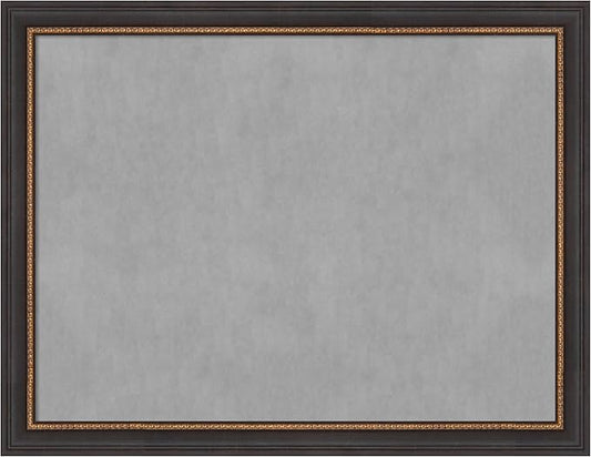 Amanti Art Black Framed Magnetic Board 21x27 Medium Vision Board by AmantiArt