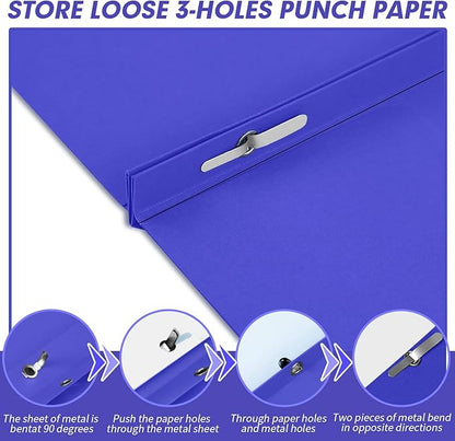 Two Pocket Folders, RAZCC 100 Pack Two Pocket - Image 5
