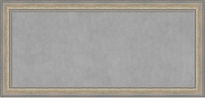 Amanti Art Silver Framed Magnetic Board 25x53 Oversize Vision Board by AmantiArt