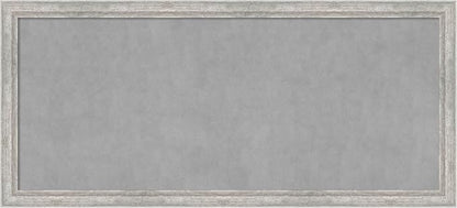 Amanti Art Silver Framed Magnetic Board 23x51 Oversize Vision Board by AmantiArt