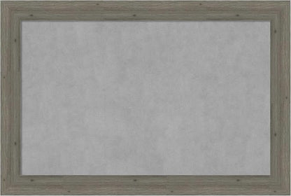 Amanti Art Grey Framed Magnetic Board 25x37 Large Vision Board by AmantiArt