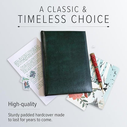 Gallery Leather Large Address Book - Image 4