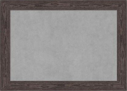 Amanti Art Black Framed Magnetic Board 30x42 Large Vision Board by AmantiArt
