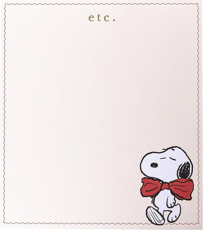 Graphique Peanuts Assorted Notepads Luxe Collection, 60 Sheets/Pad, 6.3” x 8.46” - Image 6