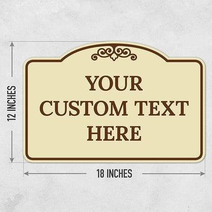 Custom Decorative Sign, Personalized Metal Sign - Image 3