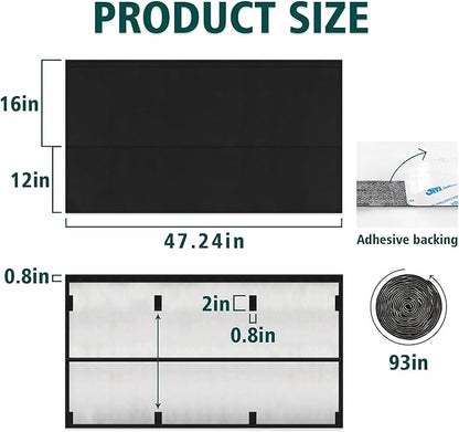 EcoBrisa 48" Under Desk Privacy Panel - Image 2