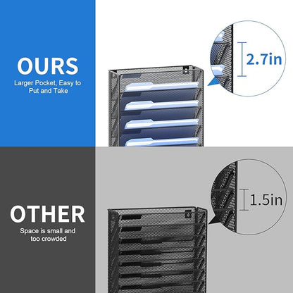 OUTWOLF Hanging Wall File Organizer - Image 4