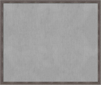 Amanti Art Grey Framed Magnetic Board 43x51 Oversize Vision Board by AmantiArt