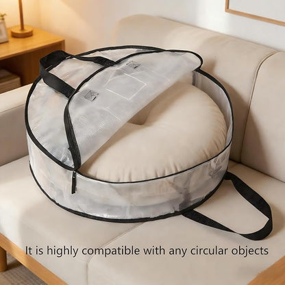 PWRSC 4 Pack Wreath Storage Bag, Christmas Decoration Garland Container - Image 5
