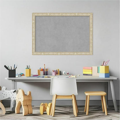 Amanti Art Silver Framed Magnetic Board 18x26 Medium Vision Board - Image 5