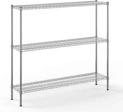 Regal Altair 14" Deep x 60" Wide x 54" Height Wire Shelving Kit | 3-Tier | NSF by Regal+Altair
