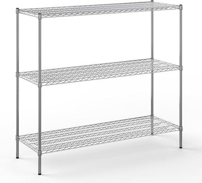 Regal Altair 21" Deep x 60" Wide x 54" Height Wire Shelving Kit | 3-Tier | NSF by Regal+Altair