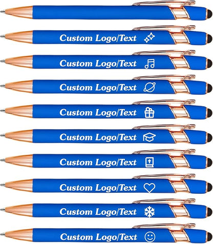 CRME Personalized Pen with Stylus Tip Customized Pens with Name/Logo Perfect by Unknown