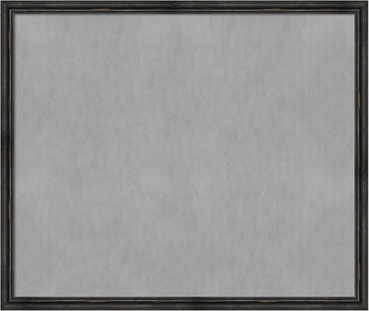 Amanti Art Black Framed Magnetic Board 43x51 Oversize Vision Board by AmantiArt