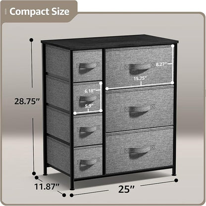 Sorbus Dresser with 7 Drawers - Image 3