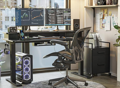 FEZIBO 40 x 24 Inch Height Adjustable Electric Standing Desk - Image 5