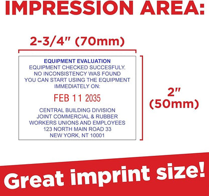 Mark 2000 5480 Professional Self Inking Date Stamp - Image 3
