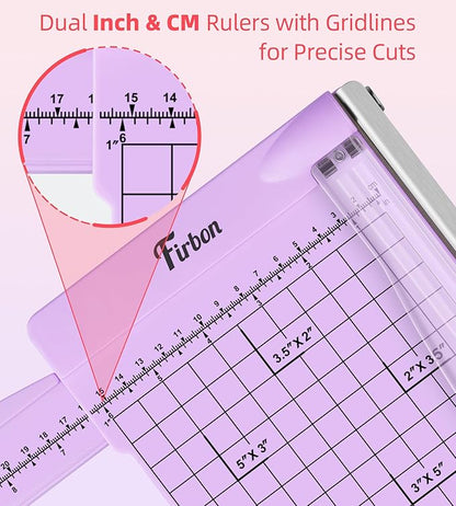 Firbon 12" Guillotine Paper Cutter - Image 3