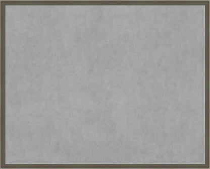 Amanti Art Grey Framed Magnetic Board 33x41 X-Large Vision Board by AmantiArt