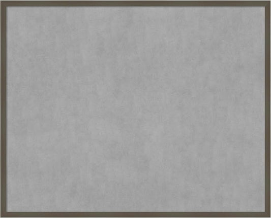 Amanti Art Grey Framed Magnetic Board 33x41 X-Large Vision Board by AmantiArt