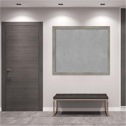 Amanti Art Grey Framed Magnetic Board 44x52 Oversize Vision Board - Image 6