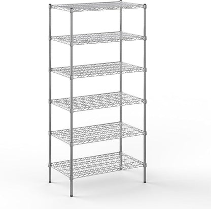 Regal Altair 21" Deep x 36" Wide x 74" Height Wire Shelving Kit | 6-Tier | NSF by Regal+Altair