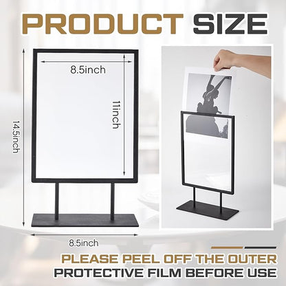 Zhengmy 2 Pcs Tabletop Sign Holder - Image 3