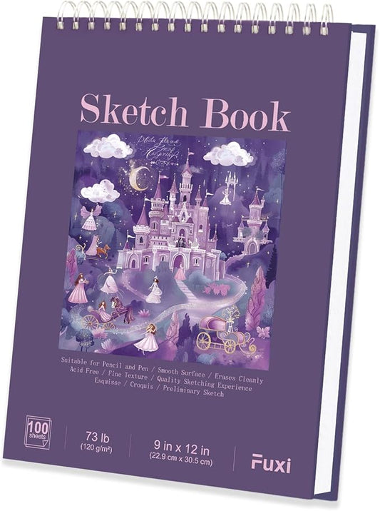 Purple Sketch Book for Women by SketchBook