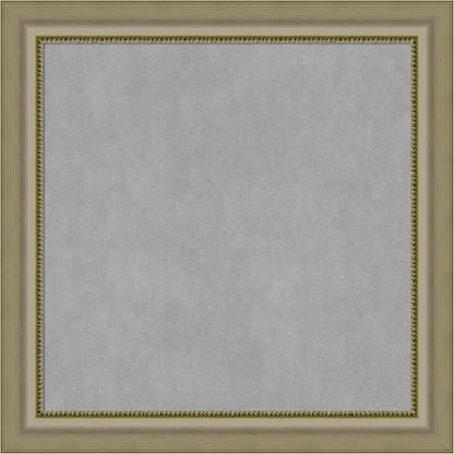 Amanti Art Silver Framed Magnetic Board 29x29 Medium Vision Board by AmantiArt