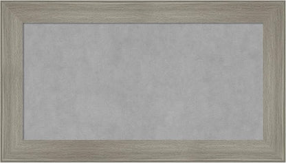 Amanti Art Grey Framed Magnetic Board 16x28 Small Vision Board by AmantiArt