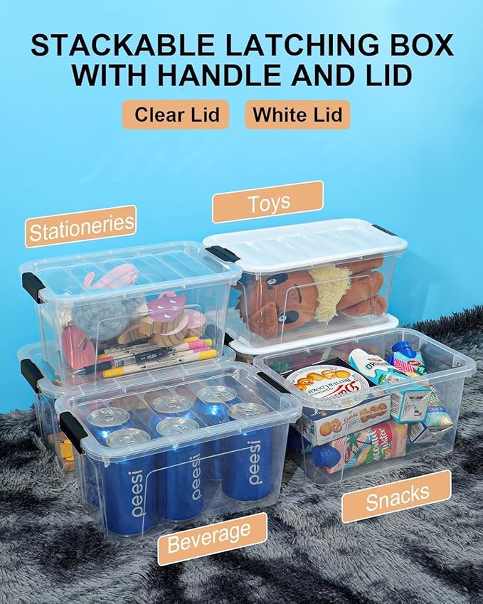 EOENVIVS Plastic Storage Bins - Image 6