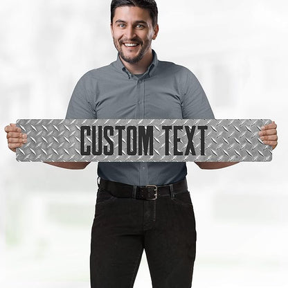 Custom Sign, Custom Street Sign, 11 Font Colors, 13 Font Styles, 4 Hole Options - Image 2
