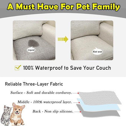 Couch Arm Covers, Waterproof Armrest Cover - Image 3