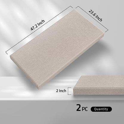 2” Thick Acoustic Panels with Hanging Hardware - Image 3