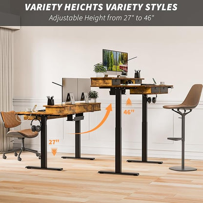 Kingant 55 x 30 Inch Electric Standing Desk - Image 7