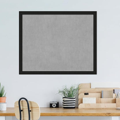 Amanti Art Black Framed Magnetic Board 35x43 X-Large Vision Board - Image 6