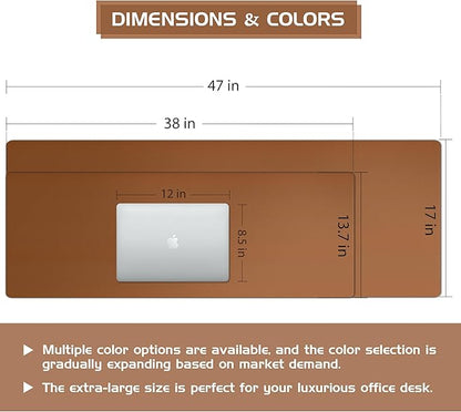 Aothia Leather Desk Pad Protector - Image 3